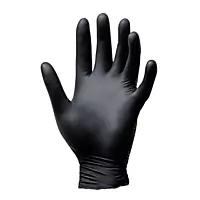 Black Latex Disposable Gloves