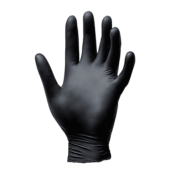 Black Latex Disposable Gloves
