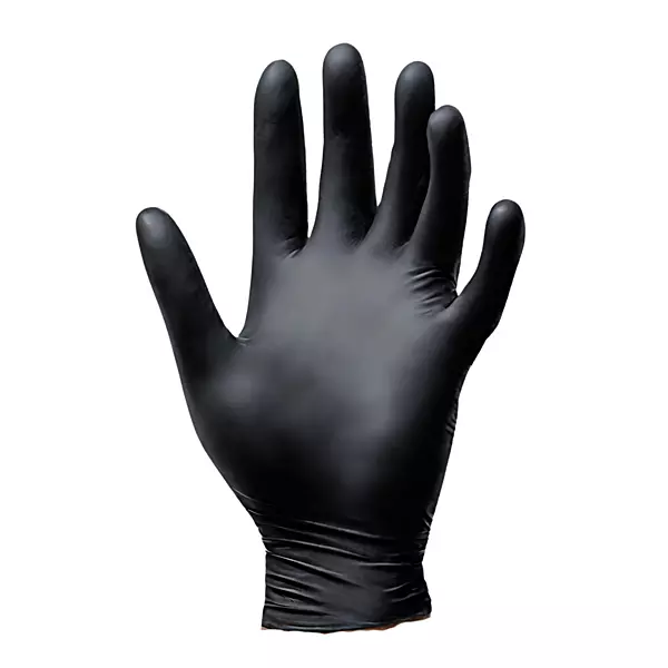 Black Latex Disposable Gloves