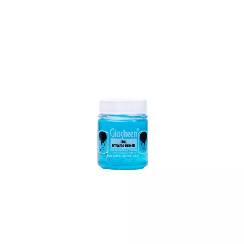 GLOSHEEN CURL ACTIVATOR GEL BLUE JAR 125ML..
