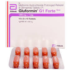 GLUFORMIN G1 FORTE