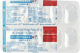 GLYCIPHAGE 500 TAB