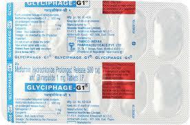 GLYCIPHAGE 500 TAB