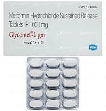 GLYCOMET 1GM TAB