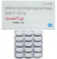 GLYCOMET 1GM TAB