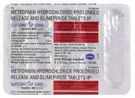 GLYCOMET GP3/850 TAB