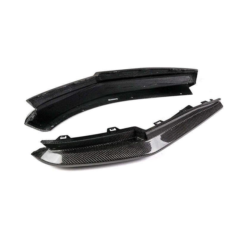 BMW G80 M3 OE Style Carbon Fiber Rear Bumper Corner Extension Aprons (2021–2025)