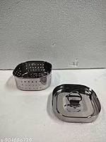 Shine Stainless Square Panner Maker with lid / base - 450 ML