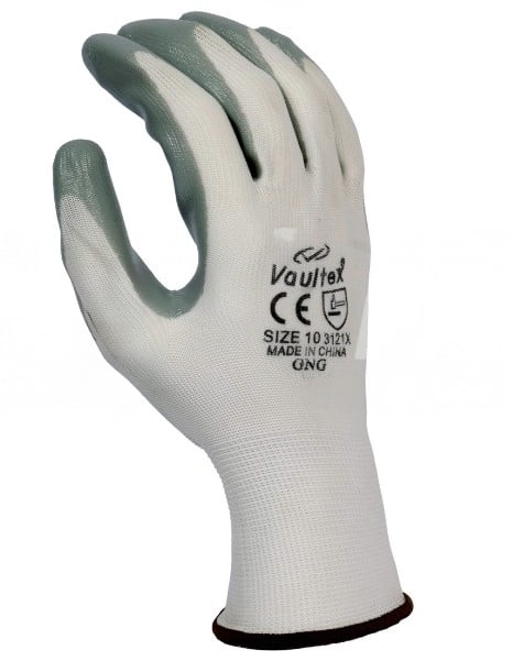 Nitrile Coated Hand Gloves With cuff Vaultex