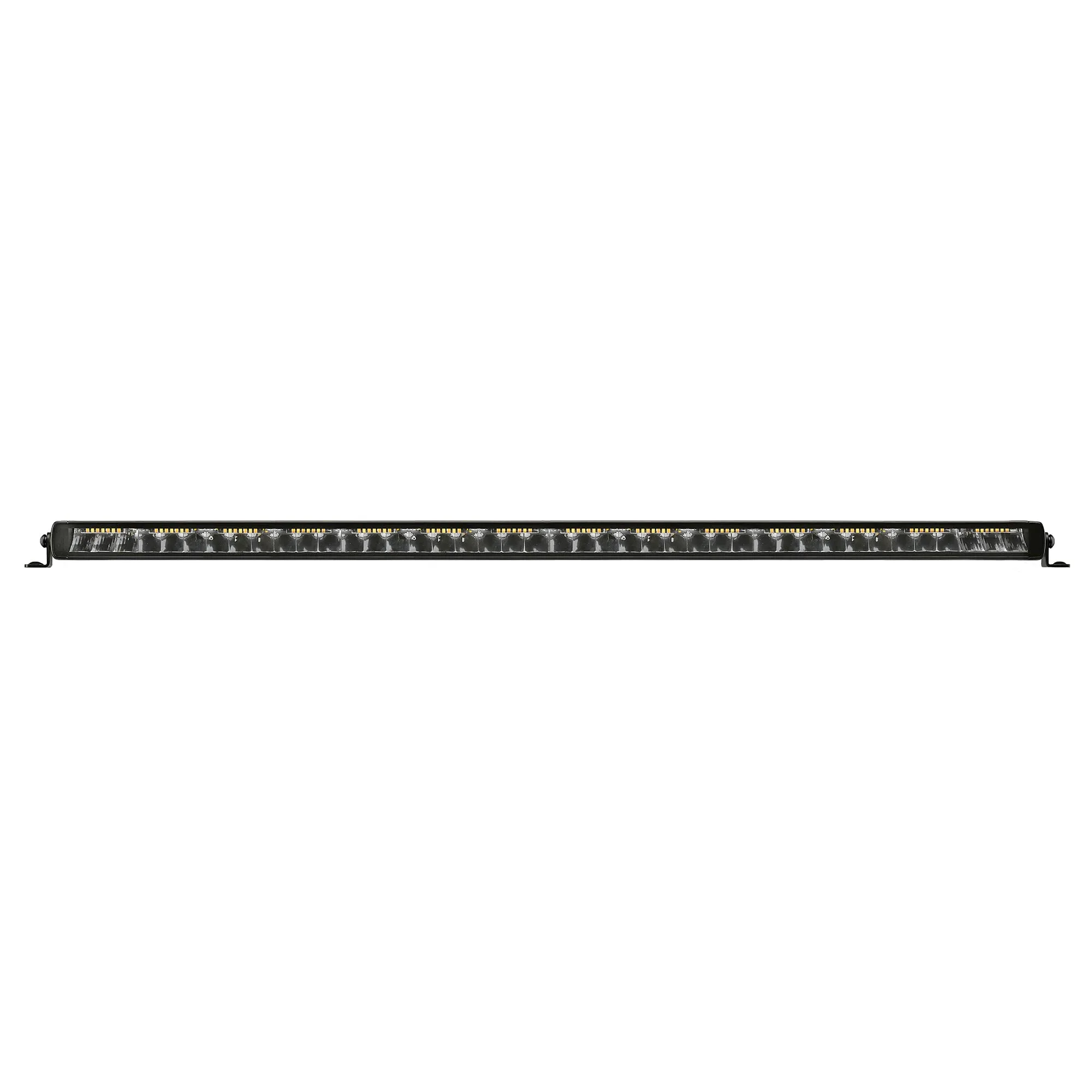 Go Rhino Xplor Lighting: Blackout Combo Series 39.5" Single Row LED Light Bar | Side & Track Mount, Aluminum, Black | 754004012CSS