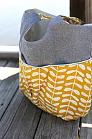 Go Anywhere Bag Pattern | Noodlehead | #NOO530