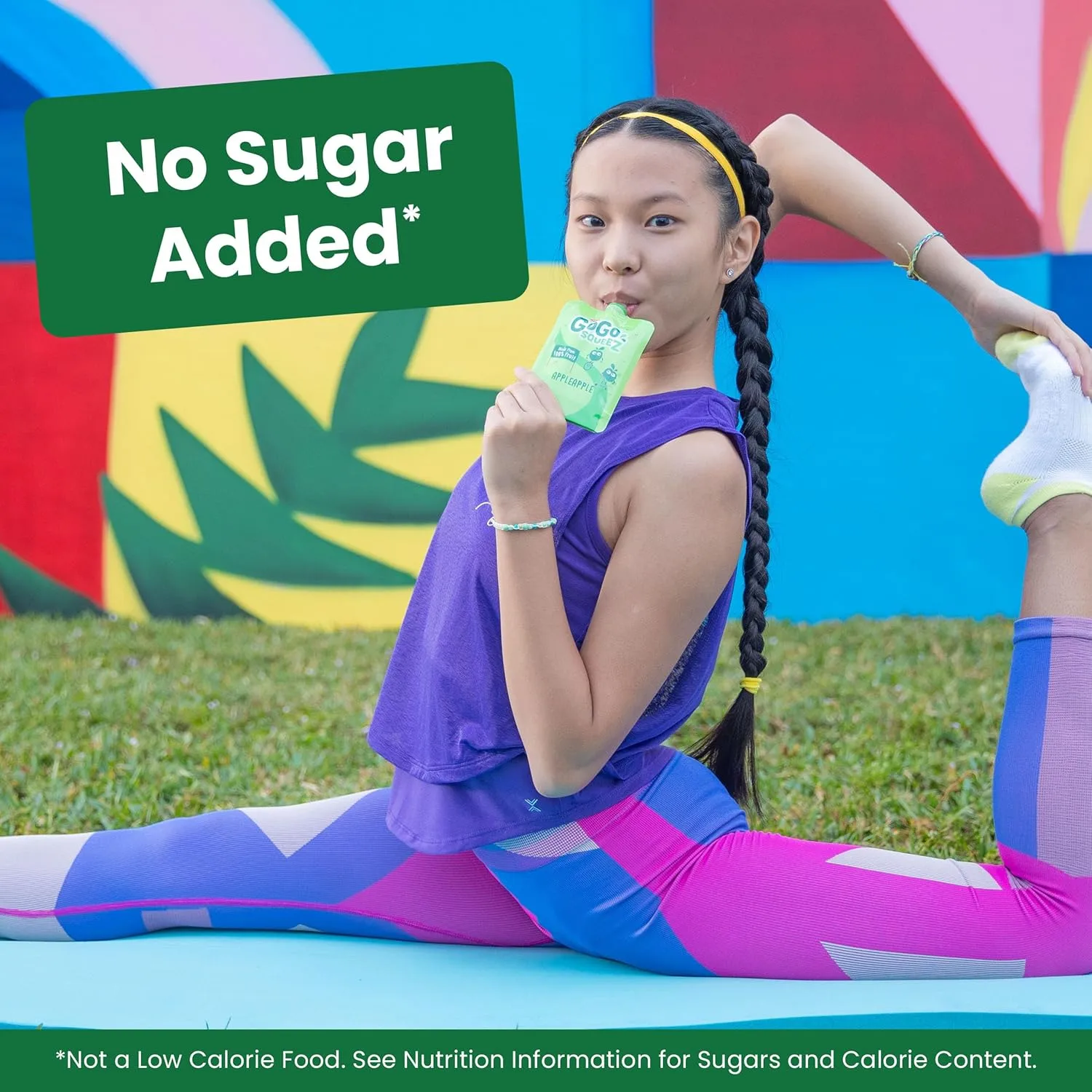 GoGo squeeZ Applesauce and Fruit Puree, Apple Apple, 3.2 oz (Pack of 18), Unsweetened Fruit Snacks for Kids, Gluten Free