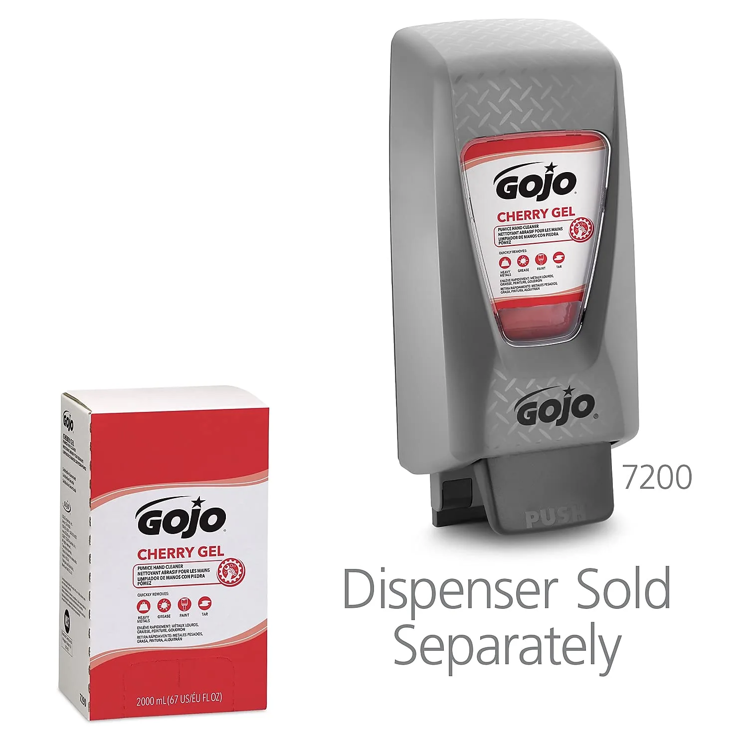 GOJO Cherry Gel Pumice Hand Cleaner