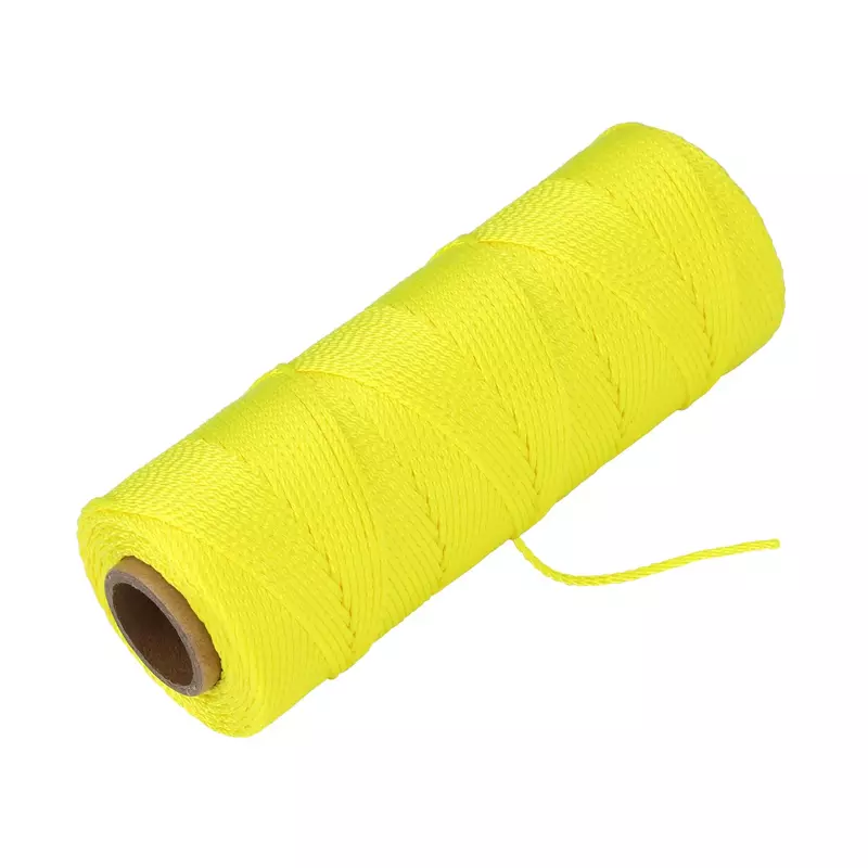 Goldblatt Mason Line, 500 Feet #18 Braided Nylon String Line, Nylon Twine for Gardening or Masonry Tools