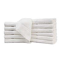 Premium Ringspun Blend Hand towel 16" x 27" 3 Lb. White