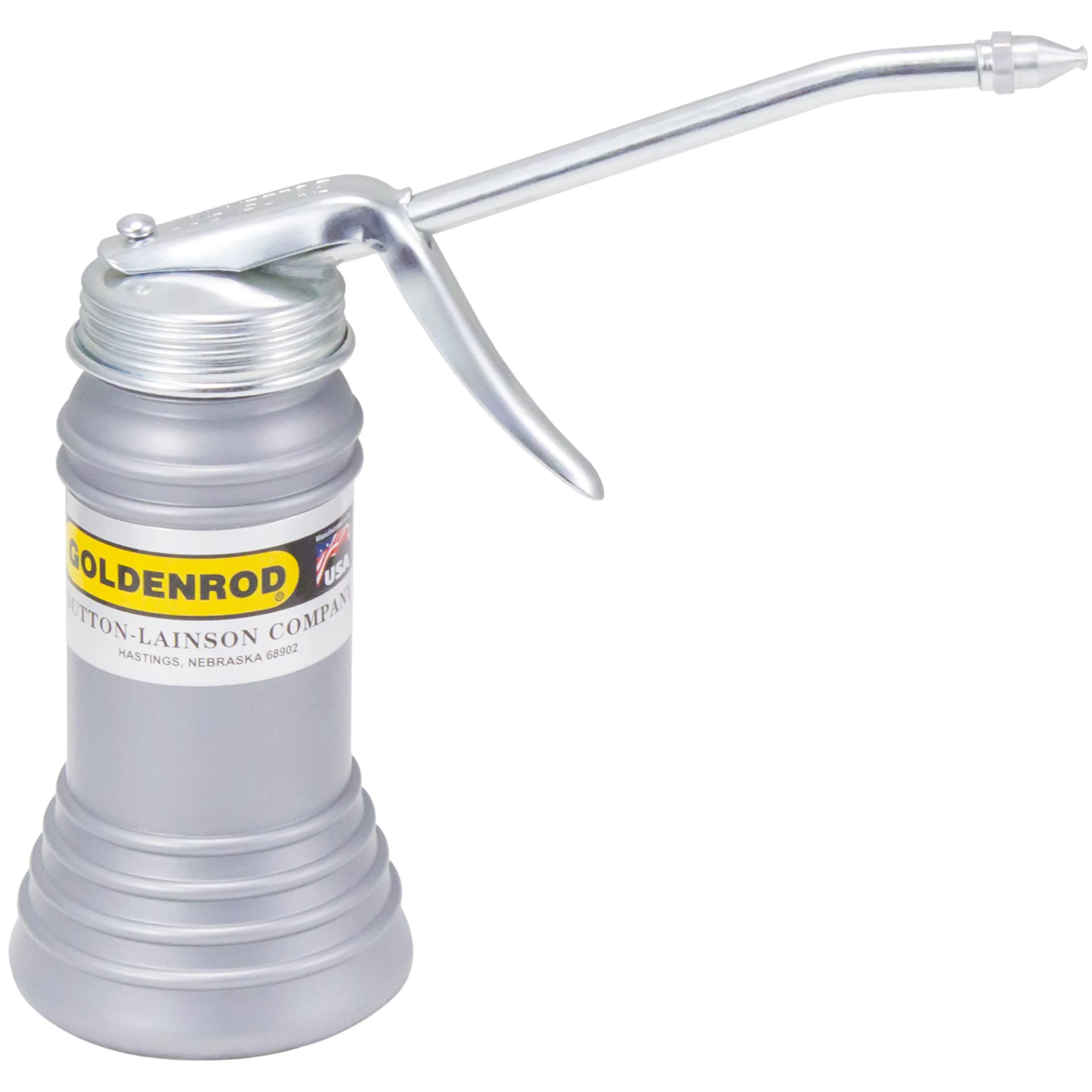 Pistol Pump Oiler with Straight Spout