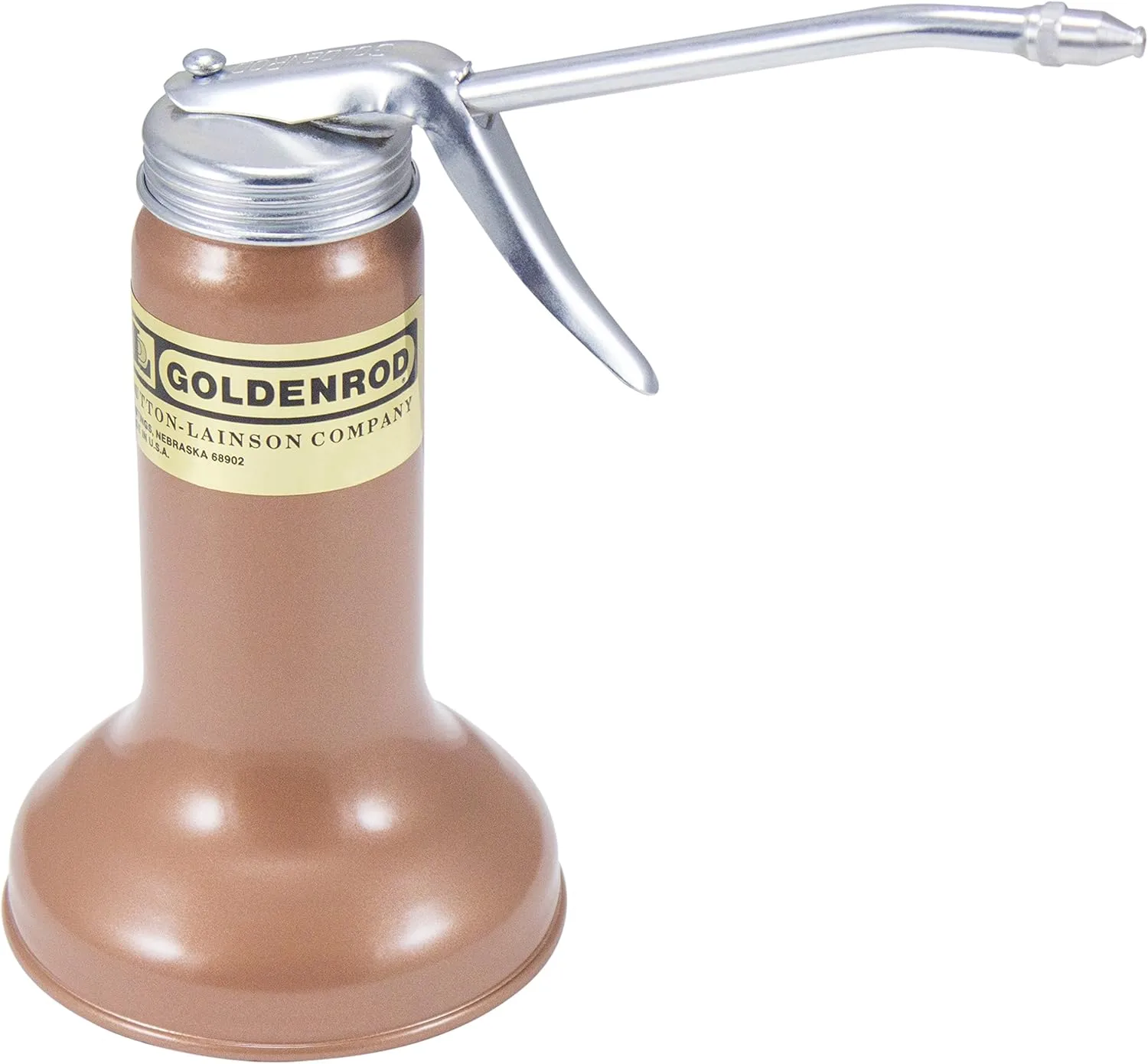 Dutton-Lainson Company - Goldenrod 625 Pistol Pump Oiler with Straight Spout - Precise Lubrication of Engines, Gears