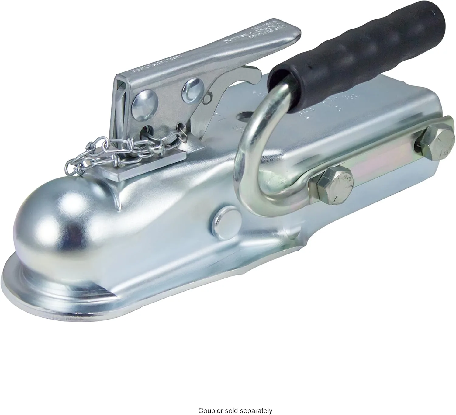 Dutton-Lainson Company - Goldenrod (6295) Coupler Grip - Rust-Resistant Finish for Personal Watercraft and Other Lightweight Trailers - Universal Mounting Holes, Ergonomic Handle Grip - Made in USA