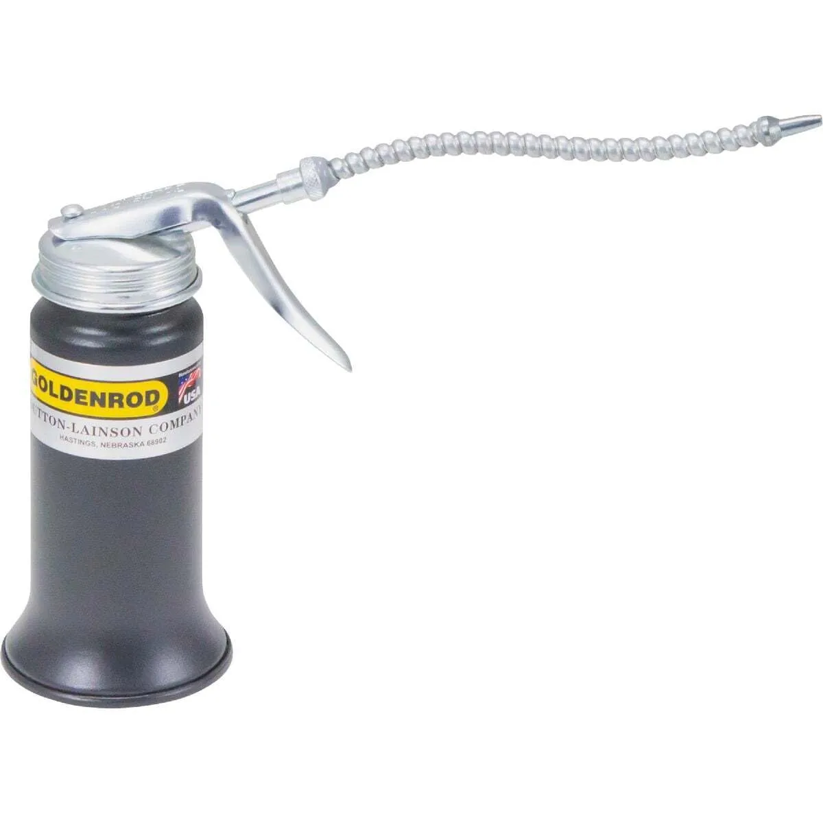 Goldenrod Pistol-Grip Oiler with 6-inch Flexible Spout, 180 mL (Model 606)