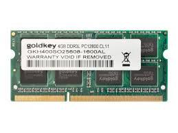 4GB DDR3 1600MHz PC3L-12800S SO-DIMM 204 Pin