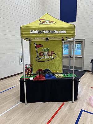 5ft Econo Custom Mini Golf Tent 5ft Econo Custom Mini Golf Tent