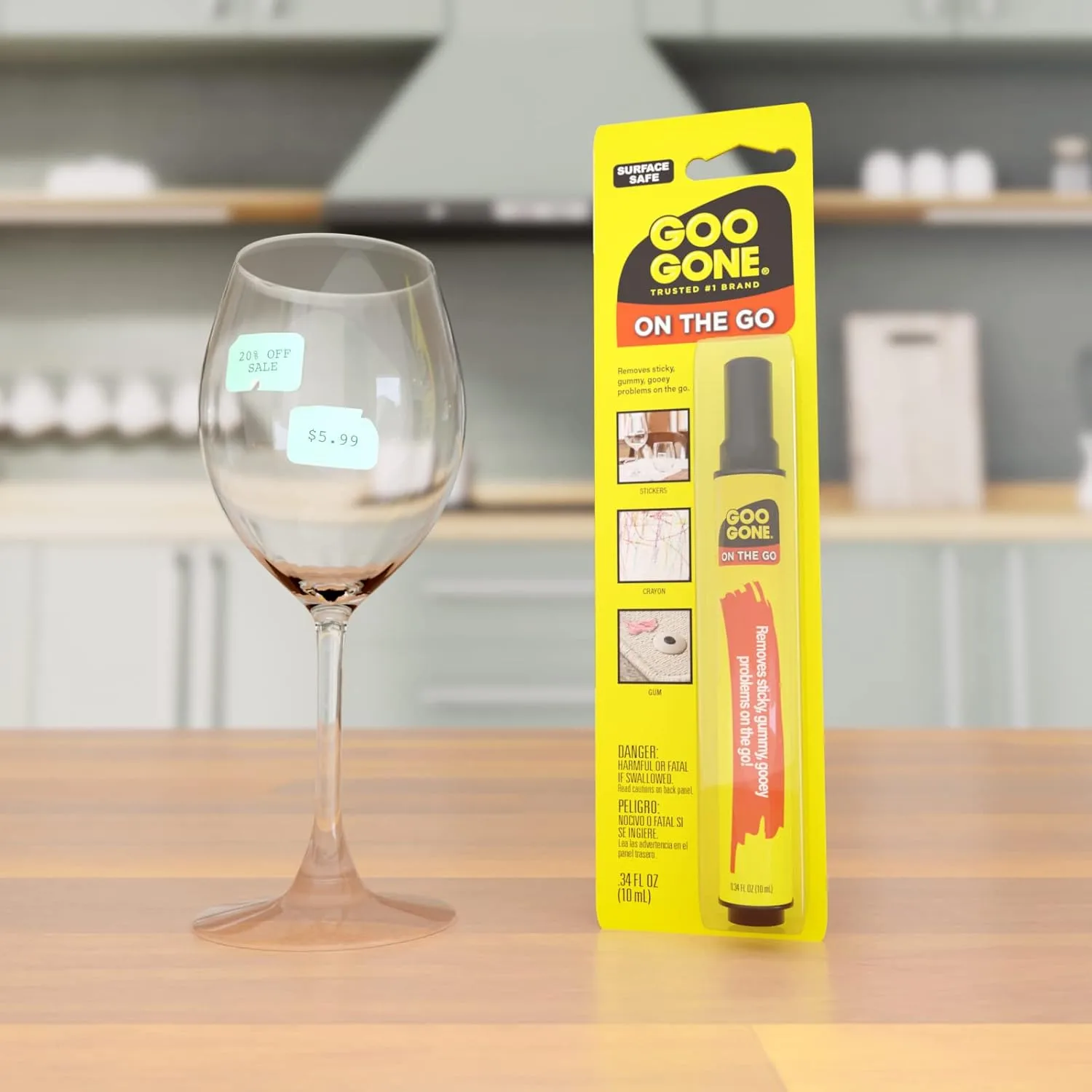 Goo Gone On The Go Pen - 0.34 Ounce Adhesive Remover