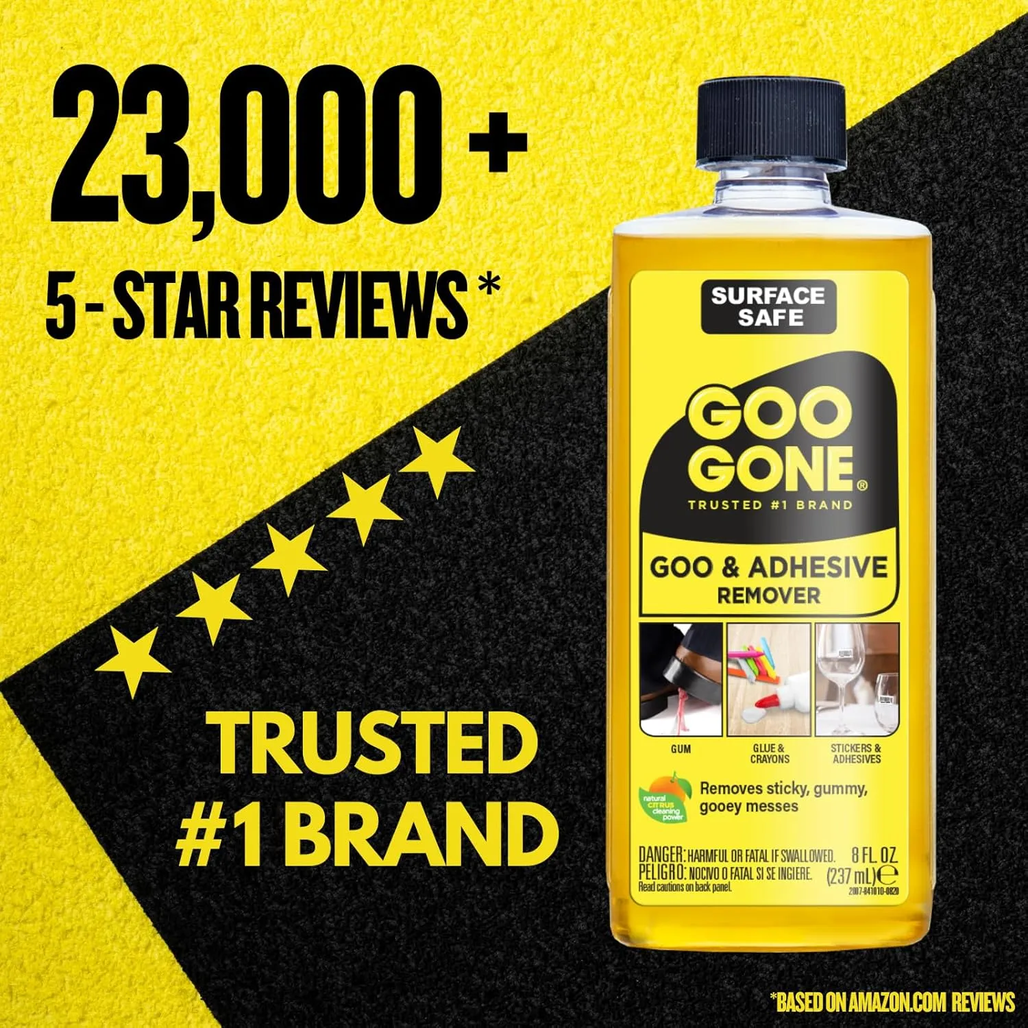 Goo Gone Adhesive Remover - 8 oz Bottle