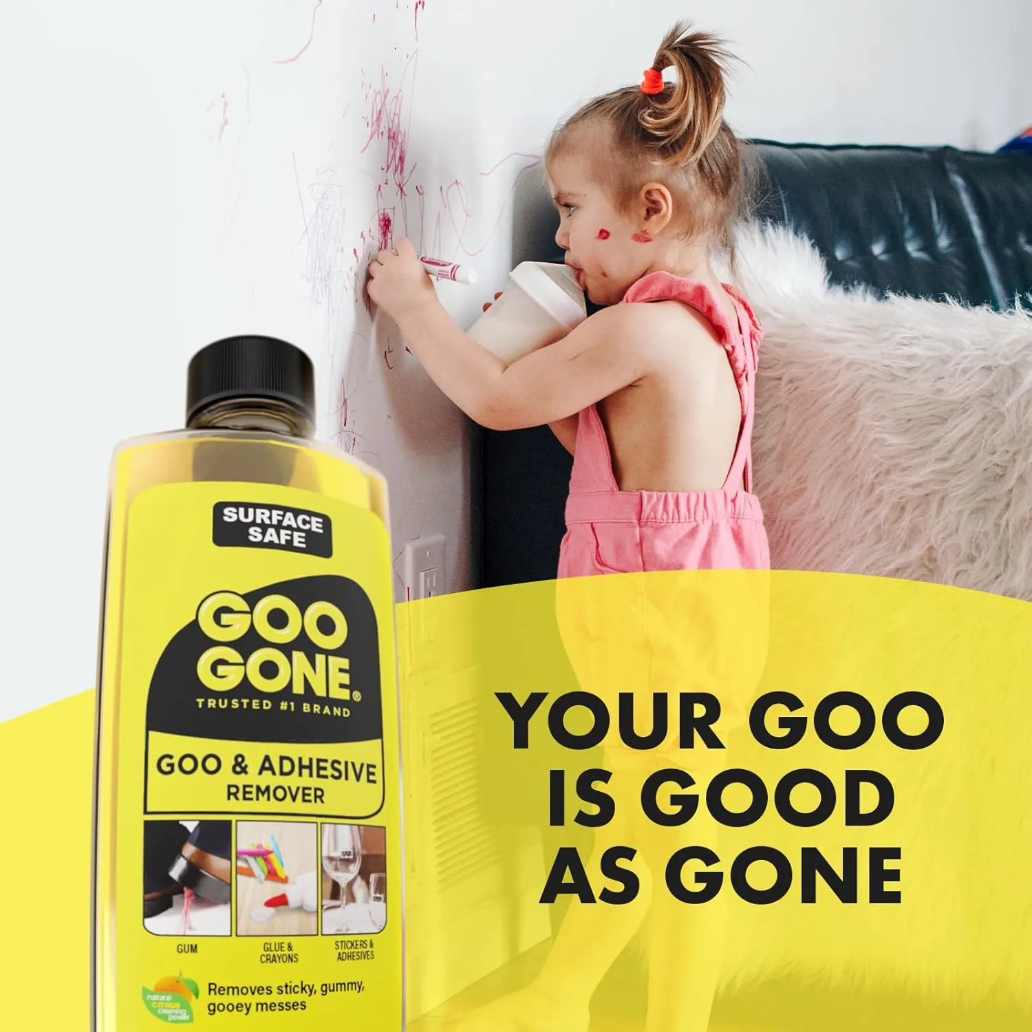 Goo Gone Adhesive Remover - 8 oz Bottle