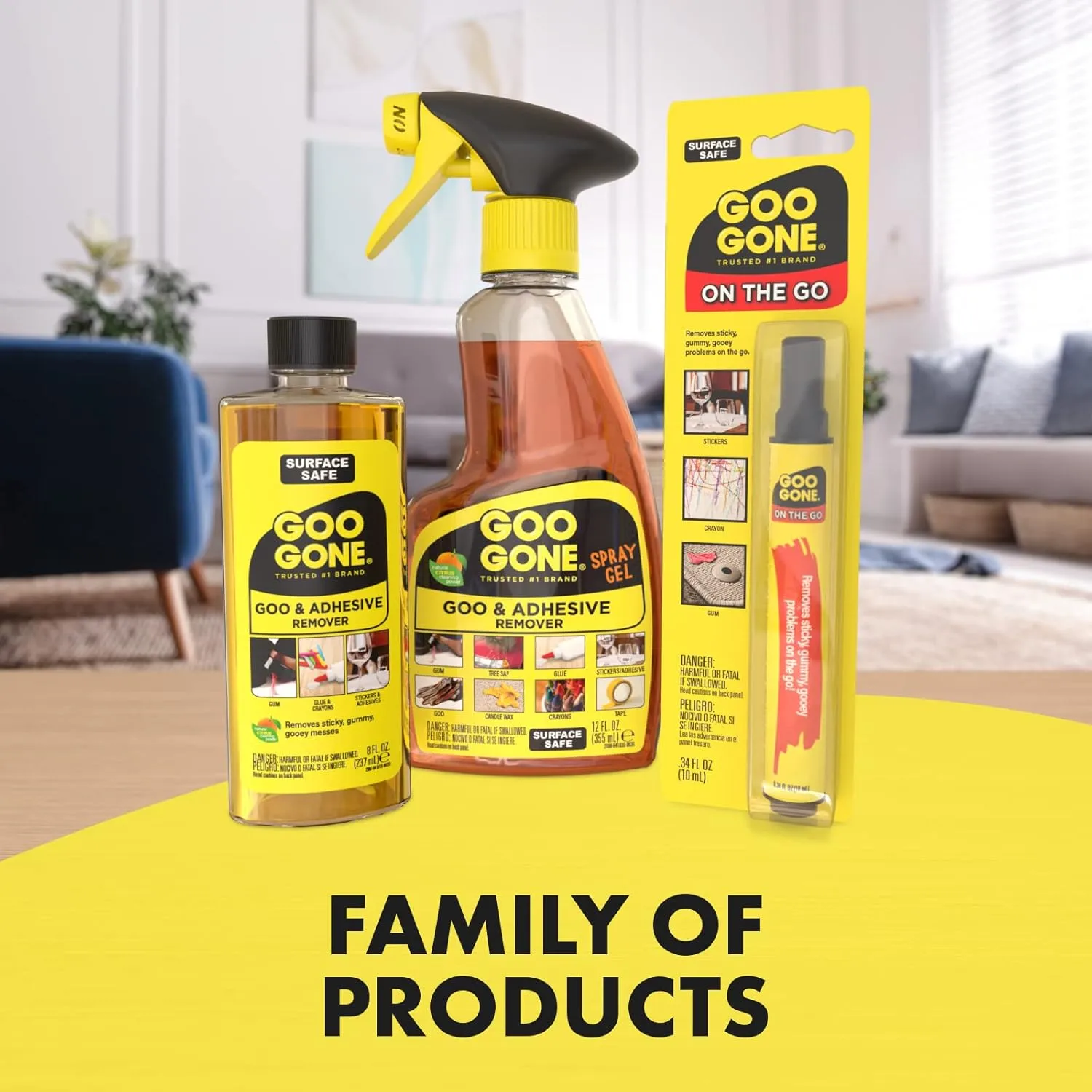 Goo Gone Adhesive Remover - 8 oz Bottle