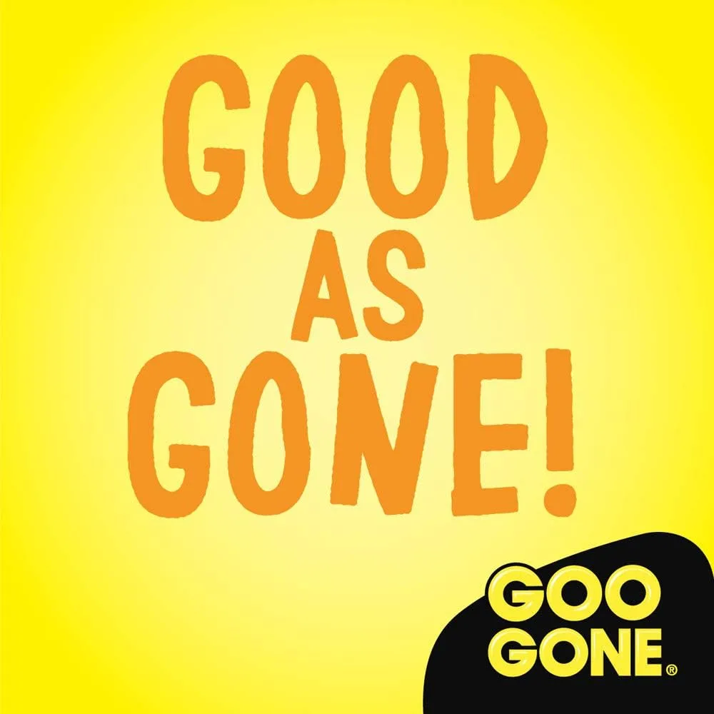 Goo Gone Adhesive Remover Original Spray Gel - Removes Gum, Grease, Stickers - 12 Ounce
