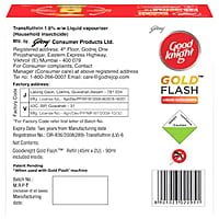 Good Knight Gold Flash Liquid Vapouriser Mosquito Repellent Refill 45 ml (Pack of 2)