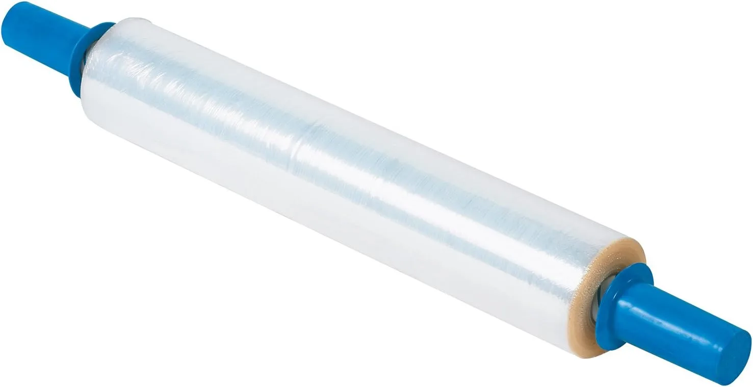 GoodWrappers Stretch Film, Economy Cast Film, 80 Gauge, 20in x 1000ft, Clear, Pack Of 4