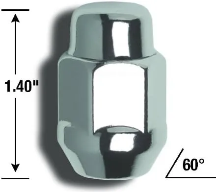 Gorilla Automotive Acorn Bulge Seat Lug Nuts