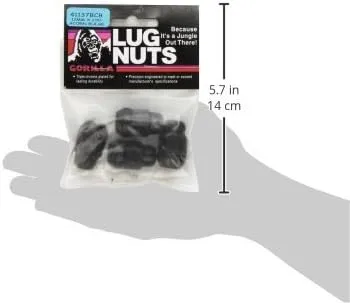 Gorilla Automotive 41137BCB Lug Nut - 4 Pack