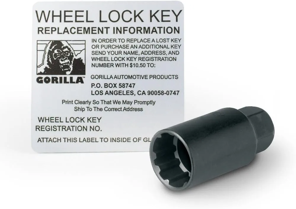 Gorilla Automotive Acorn Open End Wheel Locks