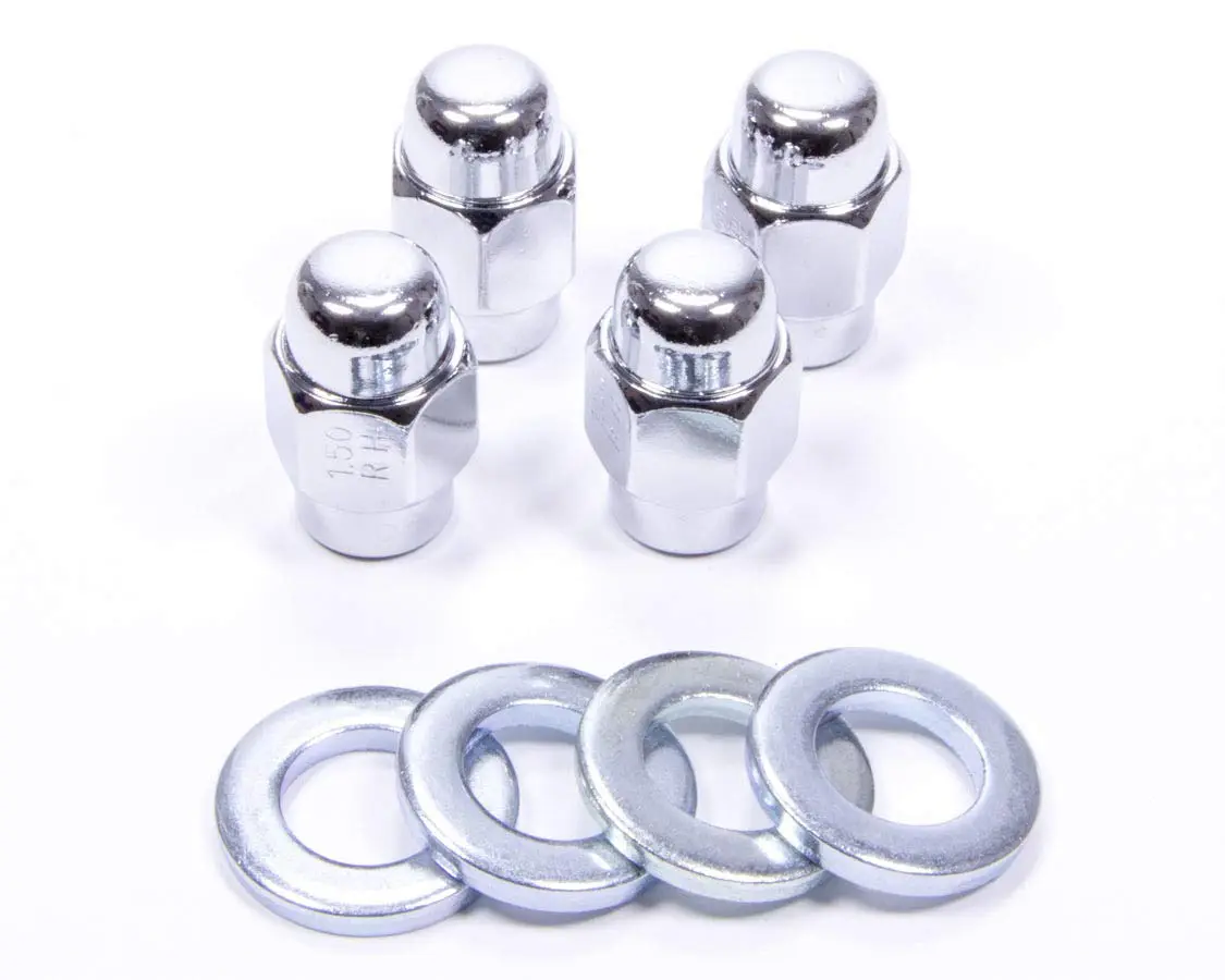 Gorilla Automotive 72187B Short Shank Lug Nuts 1/2-inch Pack of 4