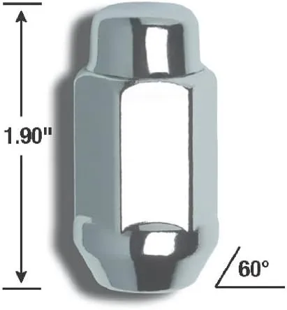 Gorilla Automotive 91197XLB 9/16" Lug Nut - Bag of 4