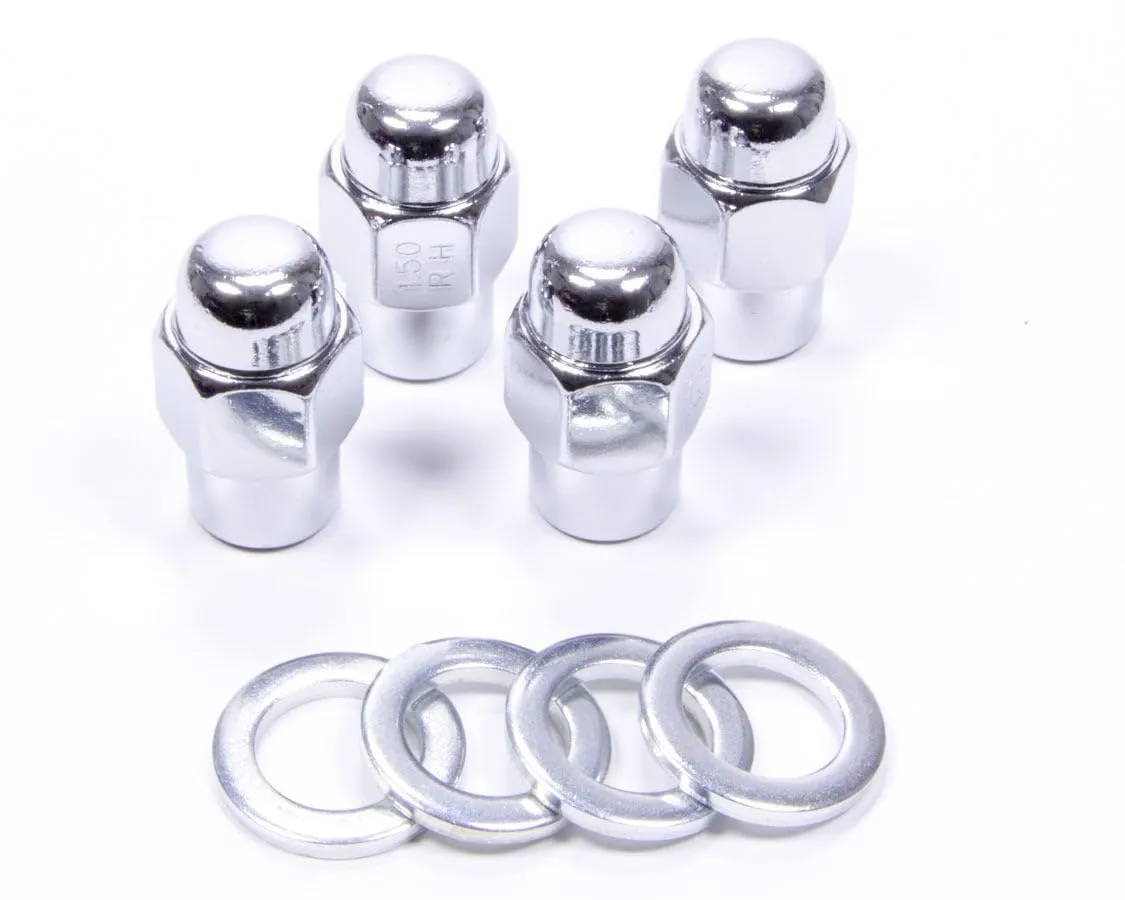 Gorilla Automotive Short Mag Lug Nuts 13/16 Hex - Pack of 4
