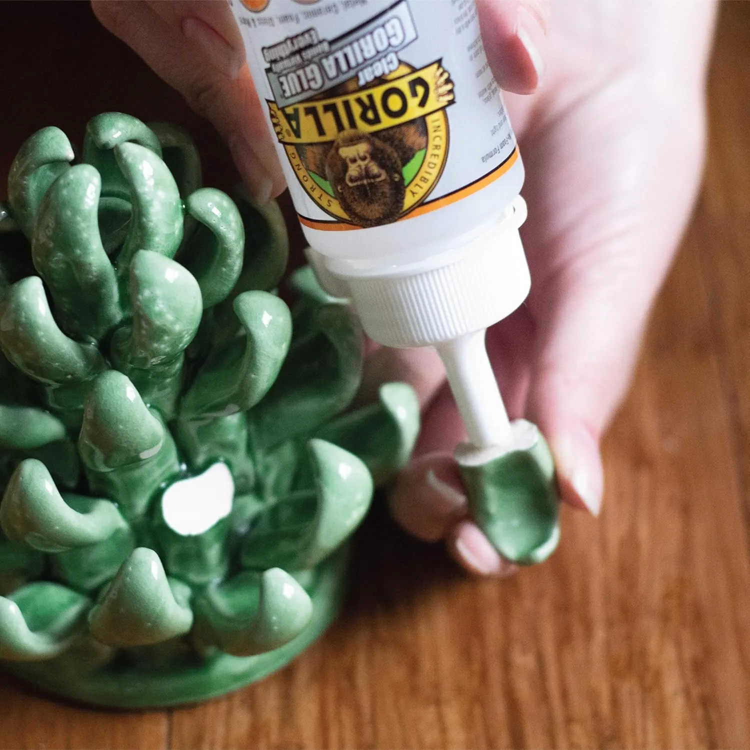 Gorilla Clear Glue, 3.75 Ounce Bottle - All Purpose, Water Resistant