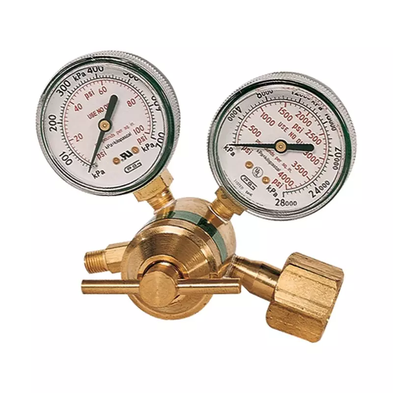 Goss EO-25F-A Oxygen Regulator with "A" Hose Fitting