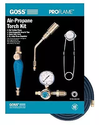 GOSS, KP-105, PRO-FLAME THREADED STYLEPROPANE KIT-W/BP-5