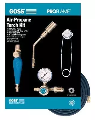 GOSS, KP-105, PRO-FLAME THREADED STYLEPROPANE KIT-W/BP-5
