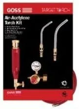 GOSS Brazing and Soldering Torch Kit for 'B' Acetylene Tanks