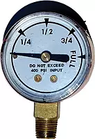 GOSS MA-80-16 Gauge 1-1/2 in 0-FULL with Cover