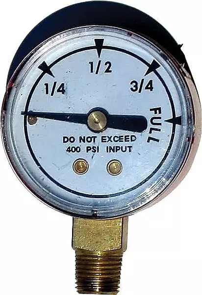 GOSS MA-80-16 Gauge 1-1/2 in 0-FULL with Cover