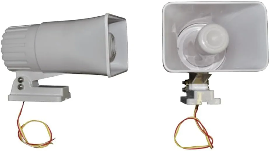 GOST GA-SIREN GOST ACOUSTICS STANDARD WATER RESIS, Dual Tone; Wired; 30 Watt Output Power; White; Waterproof