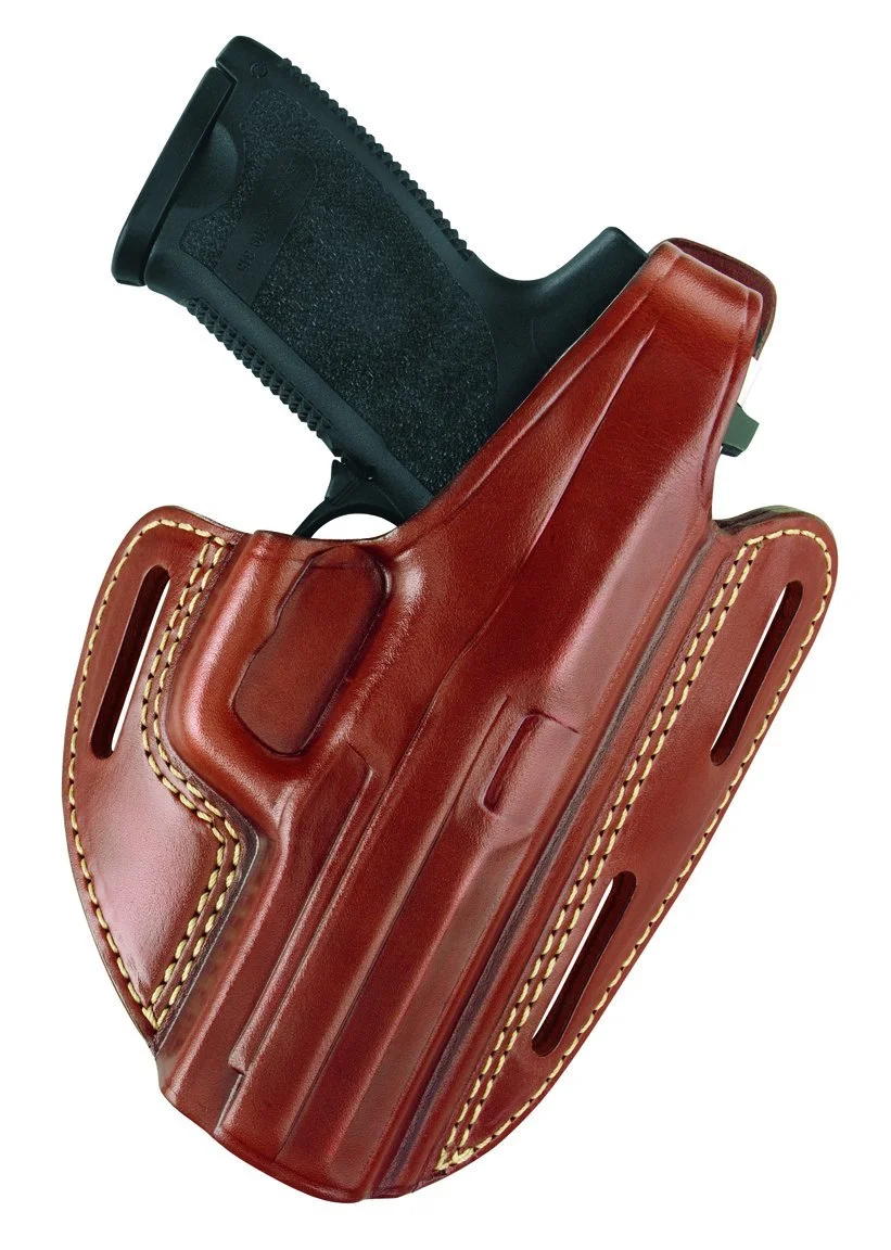 Gould & Goodrich Gold Line Three Slot Pancake Holster