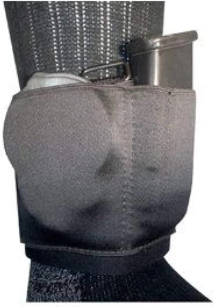 Gould & Goodrich B316 Ankle Carrier for Cuff and Mag, Black