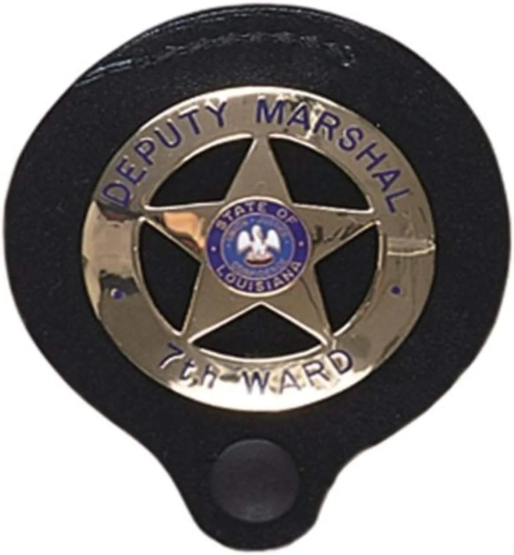Gould & Goodrich B575 Clip-On Badge Holder, Black Factory