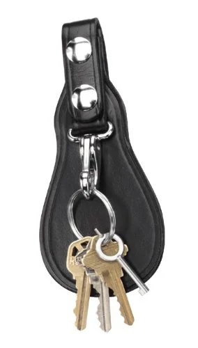 GOULD & GOODRICH B72 Leather Key Strap with Flap